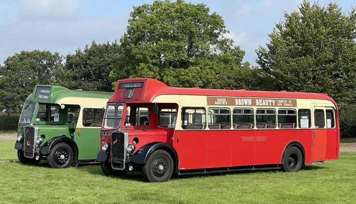 Bristol Omnibus Bristol L5G ECW 2447 & Thanes Valley LWL6B ECW 616